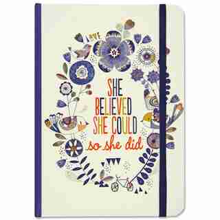 Peter Pauper Press She Believed She Could Journal