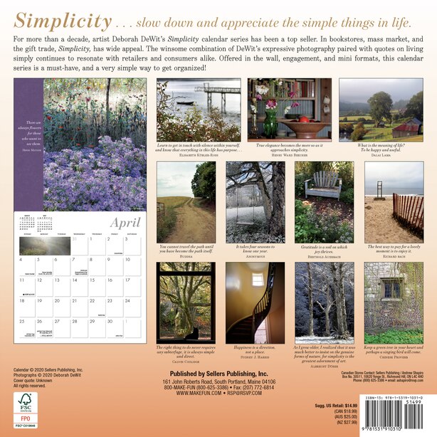 2021 12 Month Wall Calendar Simplicity By Calendars Gifts Www Chapters Indigo Ca deborah dewit wall calendar 2021