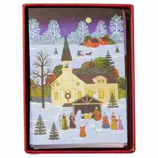 Nativity Small Country Boxed Notes, Set of 20