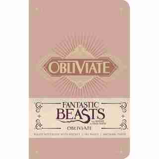 Insight Editions Fantastic Beasts Hard Cover Journal Obliviate