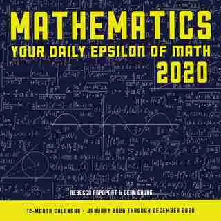 2020 12-Month Calendar Mathematics
