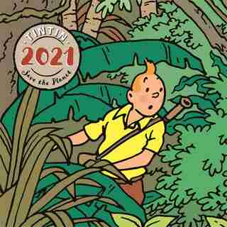 CALENDRIER MURAL 2021 TINTIN (MULTILINGUE)