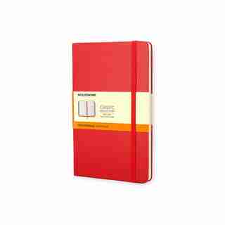 Moleskine Red Large Ruled Notebook