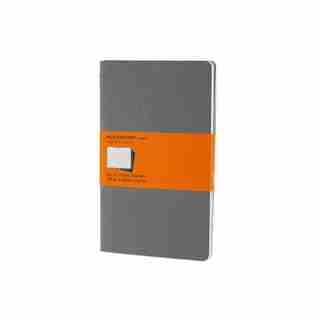 Moleskine Cahier Ruled Large Notebook Light Grey