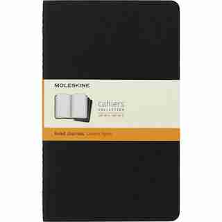 Moleskine Large Black Cahier Ruled