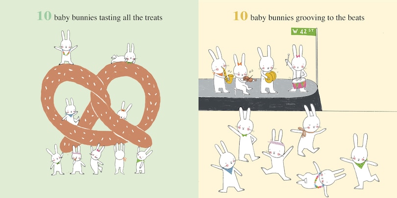 Aper&ccedil;u du contenu 2_10 Baby Bunnies Visit New York