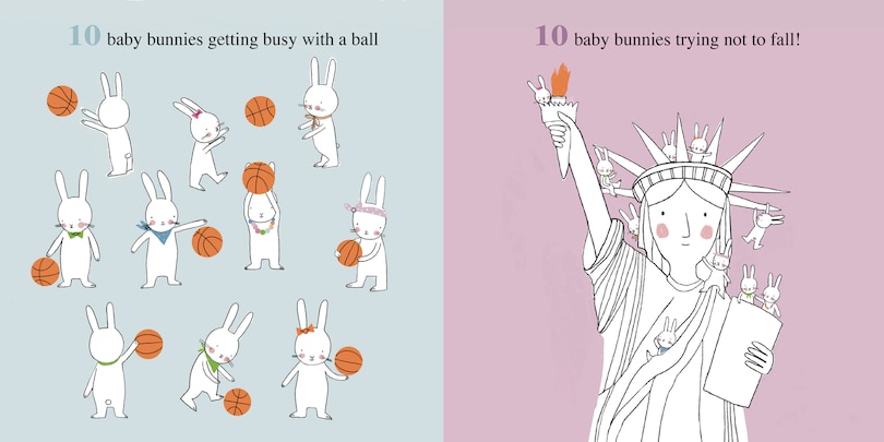 Aper&ccedil;u du contenu 4_10 Baby Bunnies Visit New York