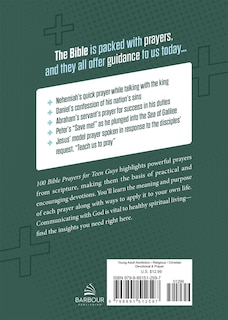 Couverture arri&egrave;re_100 Bible Prayers for Teen Guys