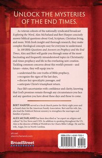 Back cover_100 Bible Questions and Answers on Prophecy and the End Times