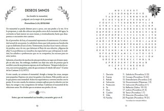 Aperçu du contenu_100 devocionales para mujeres. Con sopa de letras (letra grande) / One Hundred Devotionals for Women with Word Search