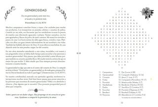 Aperçu du contenu 2_100 devocionales para mujeres. Con sopa de letras (letra grande) / One Hundred Devotionals for Women with Word Search