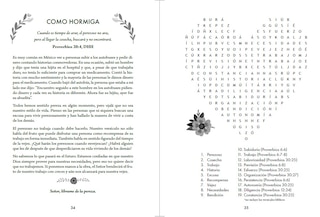 Aperçu du contenu 3_100 devocionales para mujeres. Con sopa de letras (letra grande) / One Hundred Devotionals for Women with Word Search