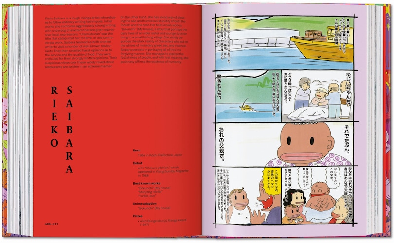 Sample content_100 Manga Artists. 45th Ed.