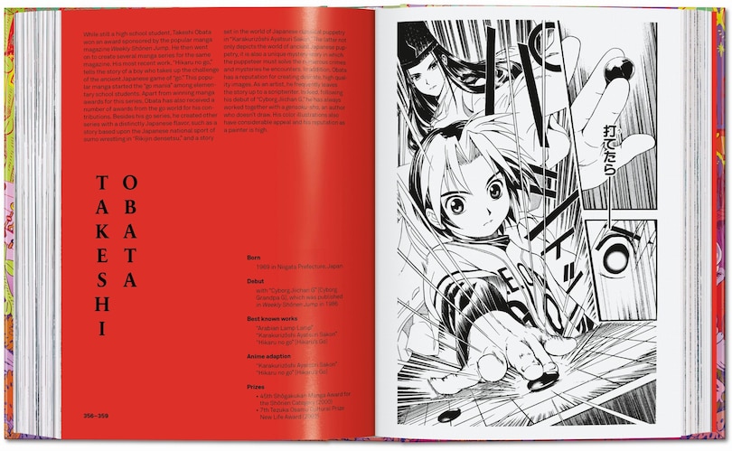 Sample content 4_100 Manga Artists. 45th Ed.