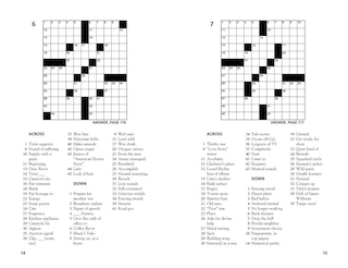 Sample content 2_100 Park Bench Crosswords