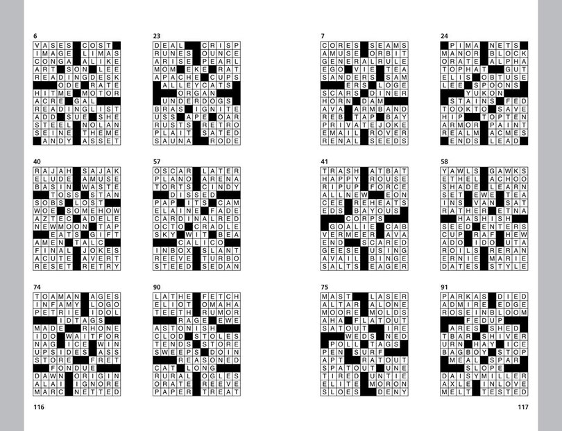 Aperçu du contenu 4_100 Porch Swing Crosswords