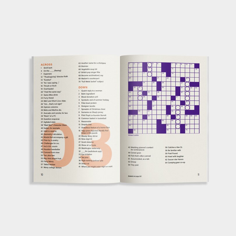 Aperçu du contenu 3_100 Stress-Relieving Crossword Puzzles to Sharpen Your Mind