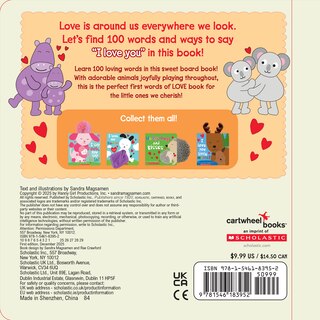 Couverture arri&egrave;re_100 Words to Say I Love You