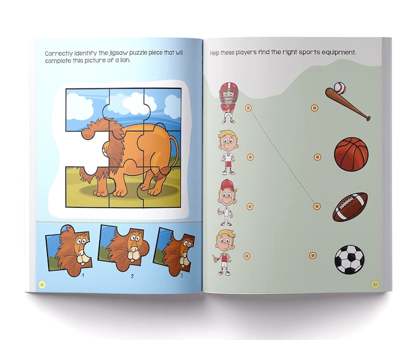 Aper&ccedil;u du contenu 2_101 Activity Book : Fun Activity Book For Children (Logical Reasoning And Brain Puzzles)