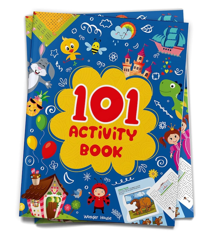 Aper&ccedil;u du contenu 4_101 Activity Book : Fun Activity Book For Children (Logical Reasoning And Brain Puzzles)