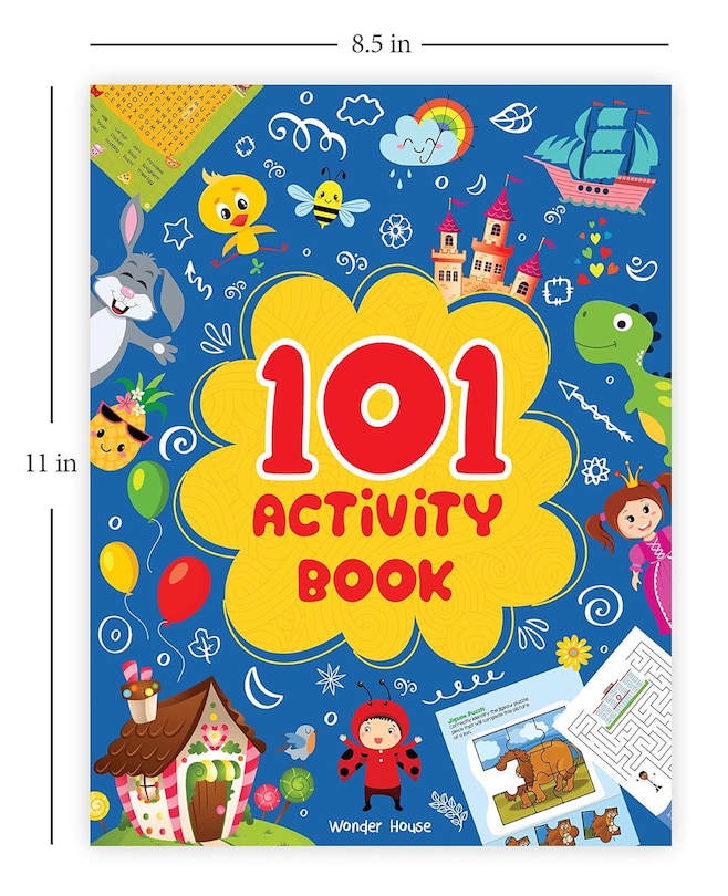 Aper&ccedil;u du contenu 5_101 Activity Book : Fun Activity Book For Children (Logical Reasoning And Brain Puzzles)