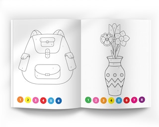 Sample content_101 Color By Numbers: Fun Activity Book For Children