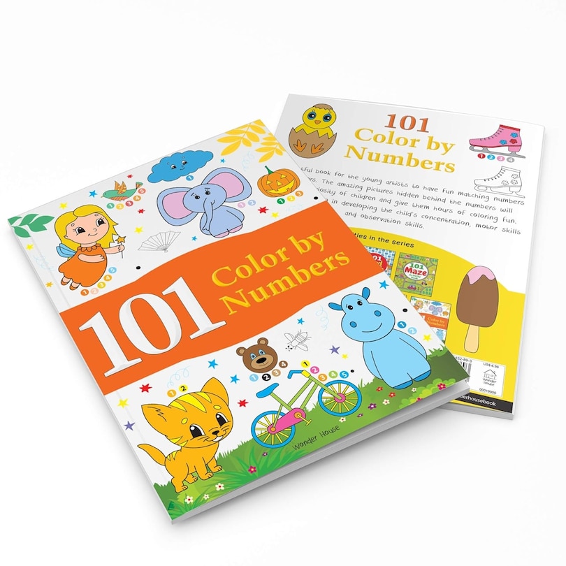 Sample content 3_101 Color By Numbers: Fun Activity Book For Children