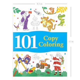 Sample content 3_101 Copy Coloring: Fun Activity Book For Children