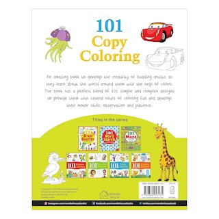 Sample content 4_101 Copy Coloring: Fun Activity Book For Children