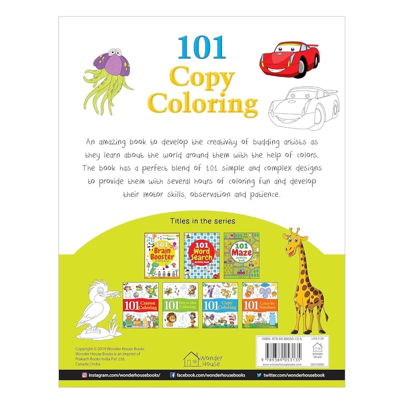 Sample content 4_101 Copy Coloring: Fun Activity Book For Children