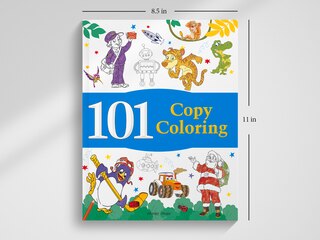 Sample content 5_101 Copy Coloring: Fun Activity Book For Children