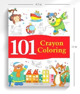 Aper&ccedil;u du contenu 4_101 Crayon Coloring: Fun Activity Book For Children
