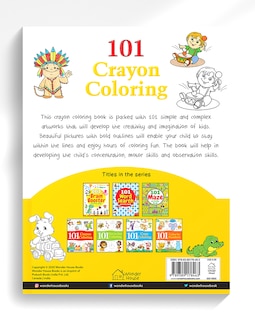 Aper&ccedil;u du contenu 5_101 Crayon Coloring: Fun Activity Book For Children