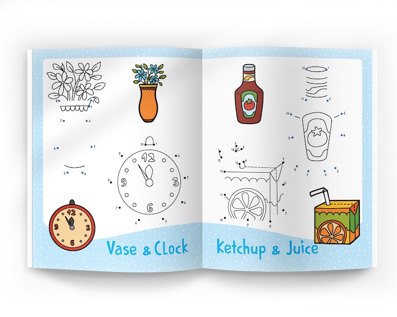 Aper&ccedil;u du contenu 2_101 Dot To Dot Coloring: Fun Activity Book For Children