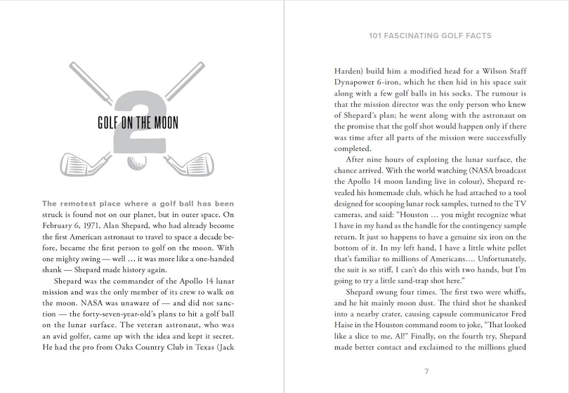 Sample content_101 Fascinating Golf Facts