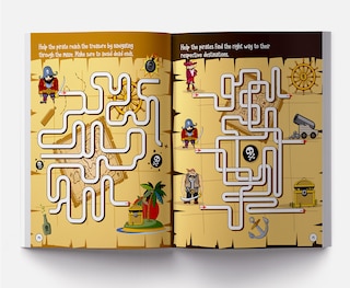 Sample content_101 Maze Activity Book: Fun Activity Book For Children