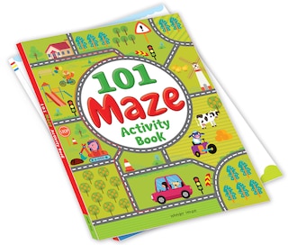 Sample content 3_101 Maze Activity Book: Fun Activity Book For Children