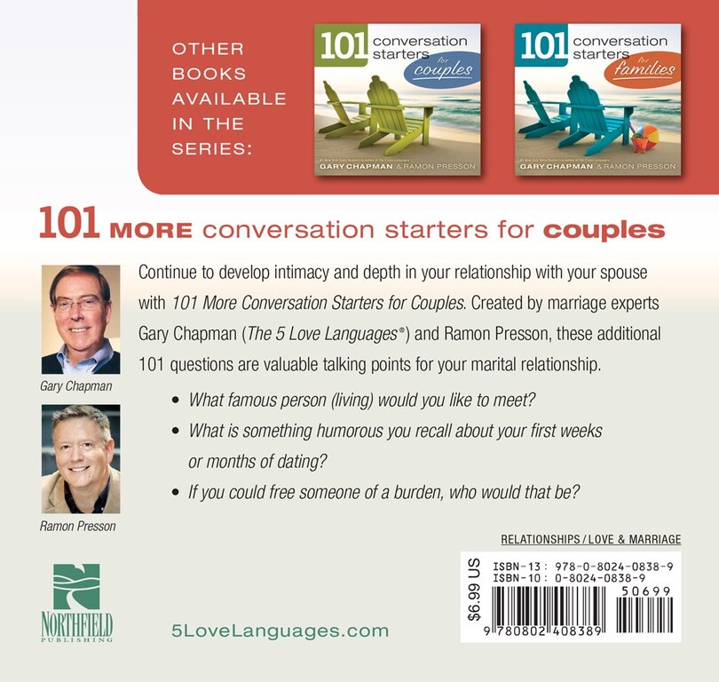Back cover_101 More Conversation Starters For Couples