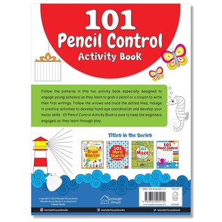 Aper&ccedil;u du contenu 5_101 Pencil Control Activity Book For Kids: Tracing Practise Book Age 2+