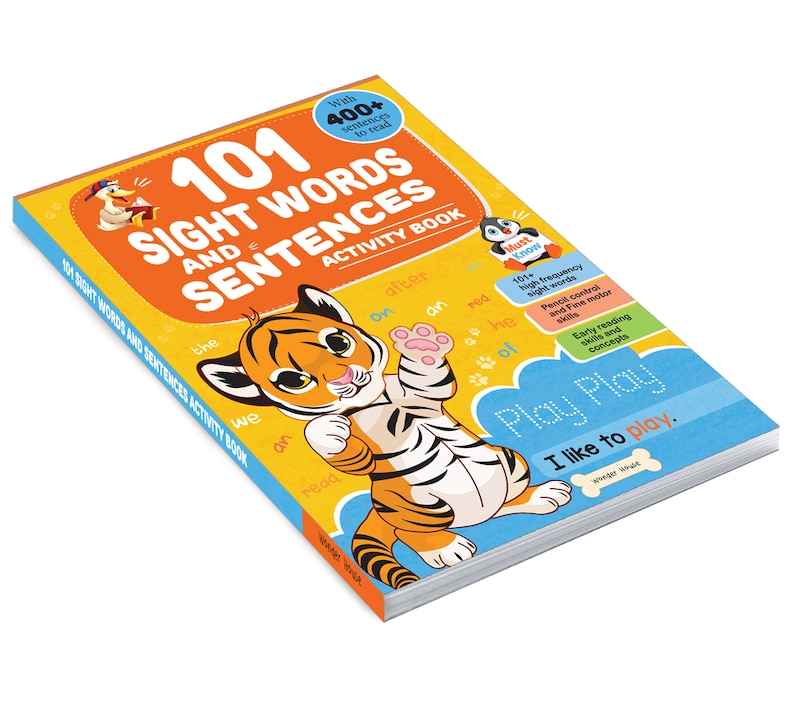 Aper&ccedil;u du contenu 3_101 Sight Words And Sentence (With 400+ Sentences To Read): Activity Book For Children