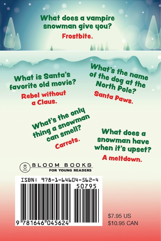 Couverture arri&egrave;re_101 Silly Christmas Jokes for Kids