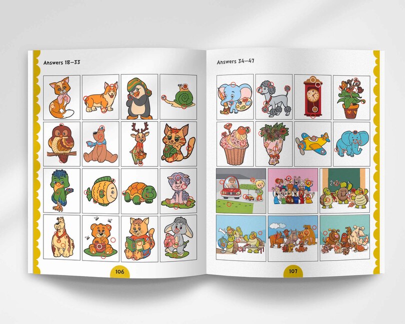 Sample content 2_101 Spot the Differences : Fun Activity Books For Children
