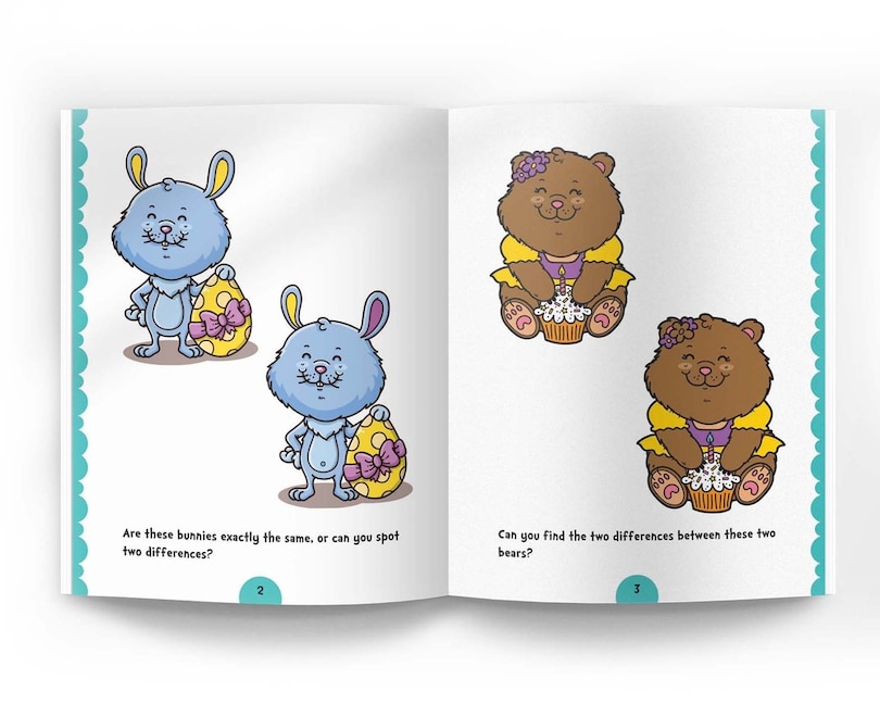Sample content 5_101 Spot the Differences : Fun Activity Books For Children