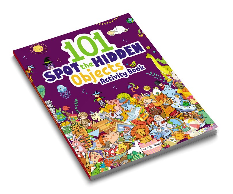 Aper&ccedil;u du contenu 3_101 SPOT the HIDDEN Objects Activity Book