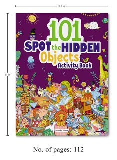 Aper&ccedil;u du contenu 4_101 SPOT the HIDDEN Objects Activity Book