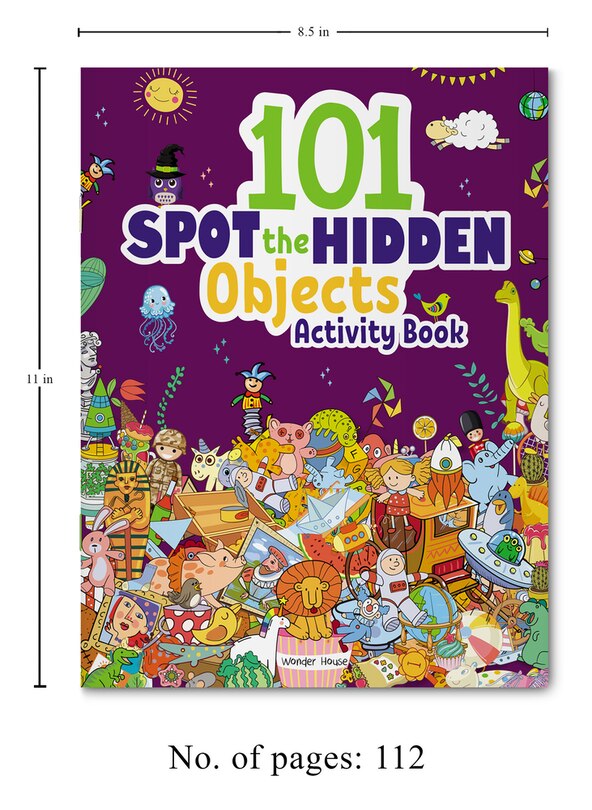 Aper&ccedil;u du contenu 4_101 SPOT the HIDDEN Objects Activity Book