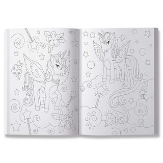 Aper&ccedil;u du contenu_101 Unicorn Colouring Book: Fun Activity Colouring Book For Children