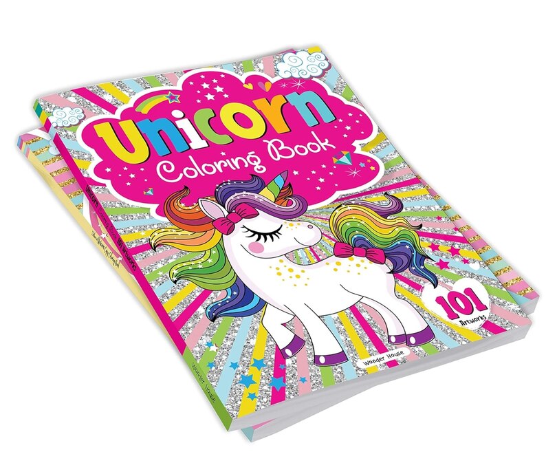 Aper&ccedil;u du contenu 3_101 Unicorn Colouring Book: Fun Activity Colouring Book For Children