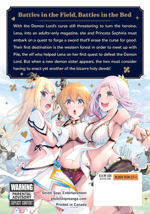 Back cover_12 Dirty Deeds to Unite the Princess and Her Heroine Vol. 2