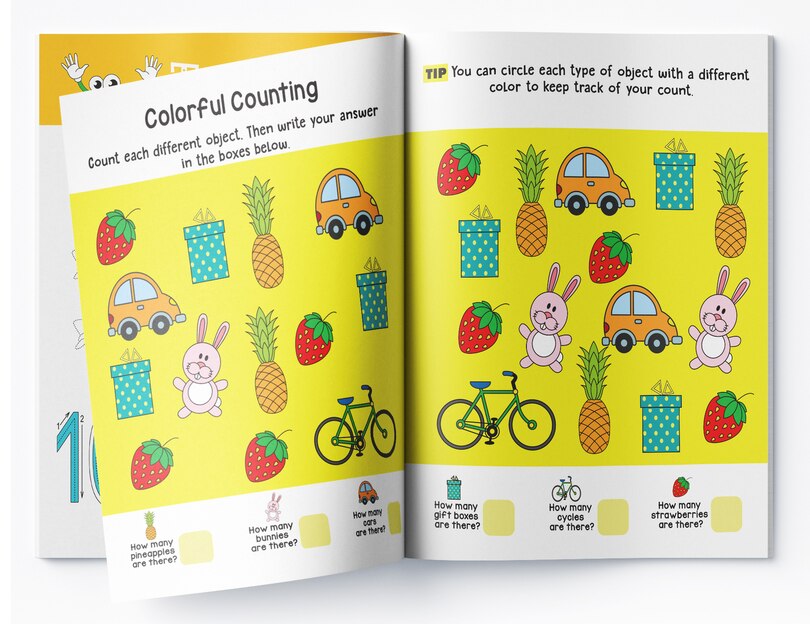 Aper&ccedil;u du contenu_123: Numbers 1-10